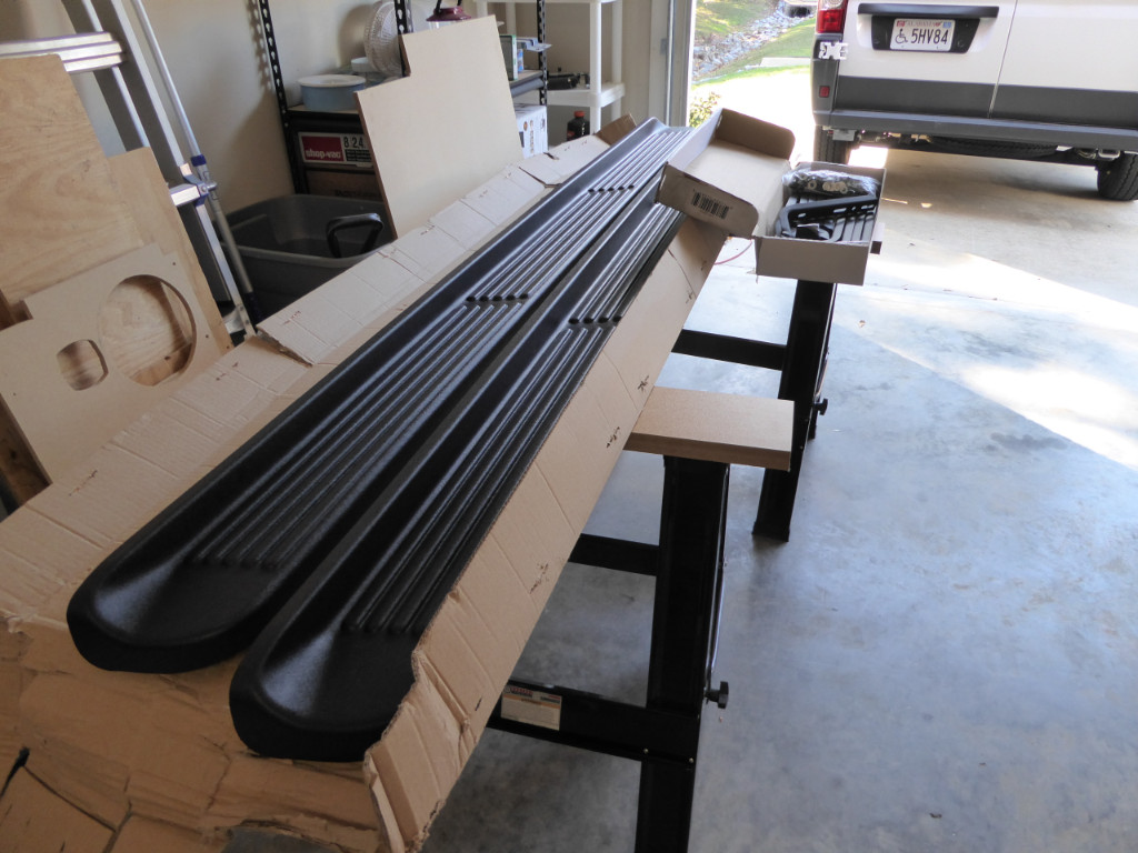 Ionic Running Boards Ram ProMaster 2500