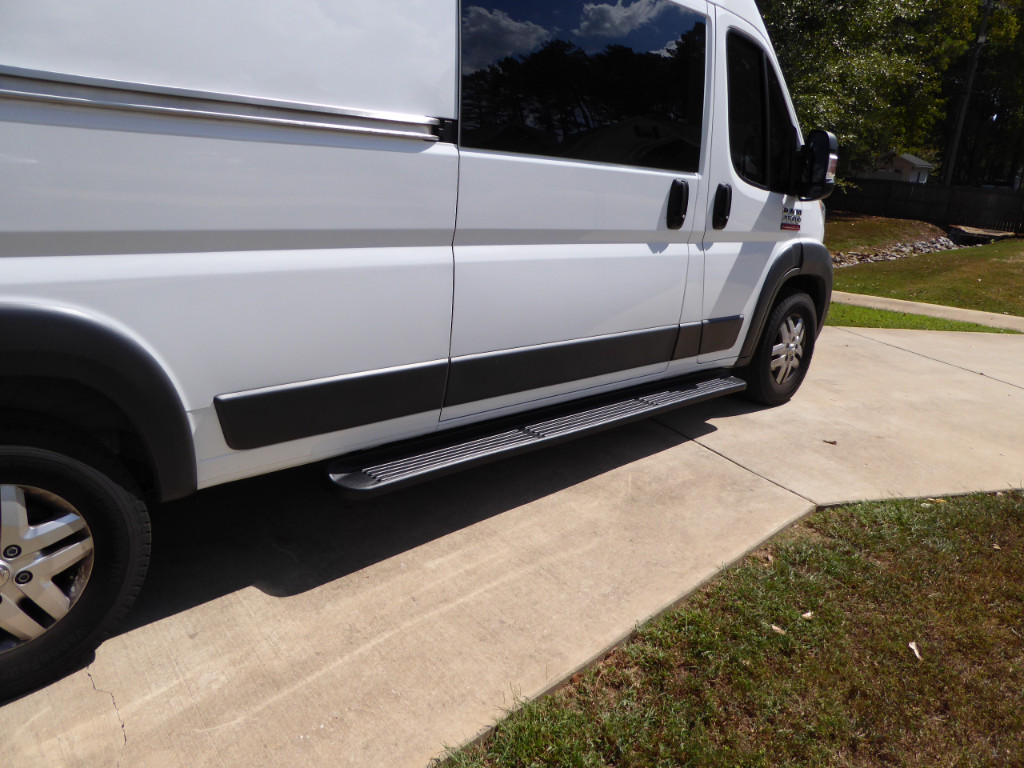 Ionic Running Boards Ram ProMaster 2500